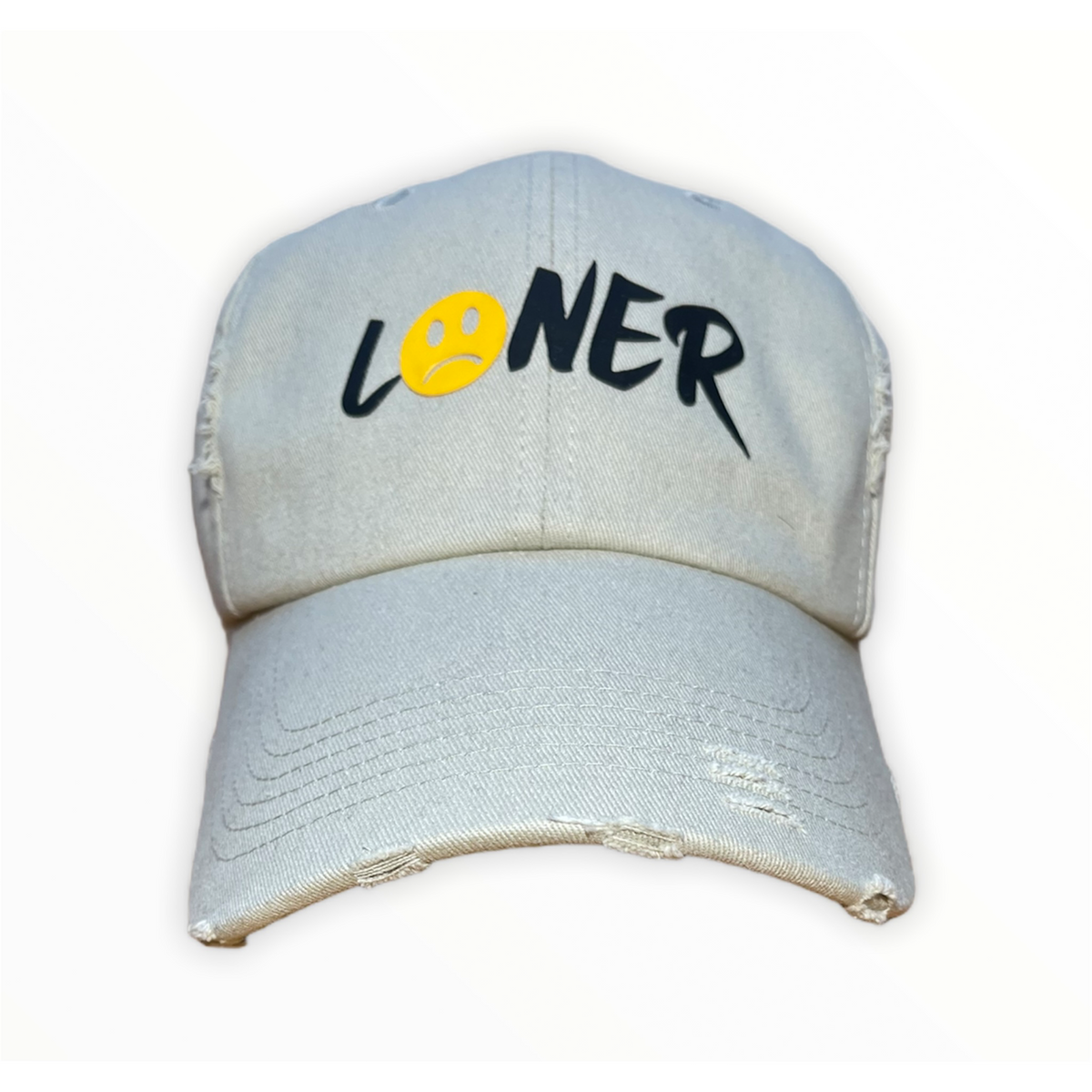 LONER DAD HAT (STONE/BLACK/YELLOW) – whoisdnstyle