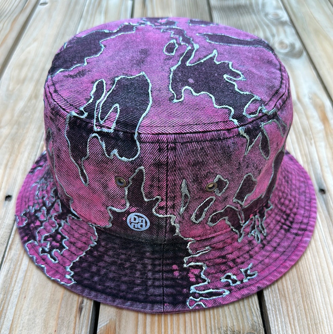 PinkBerry Metallic Denim Bucket Hat