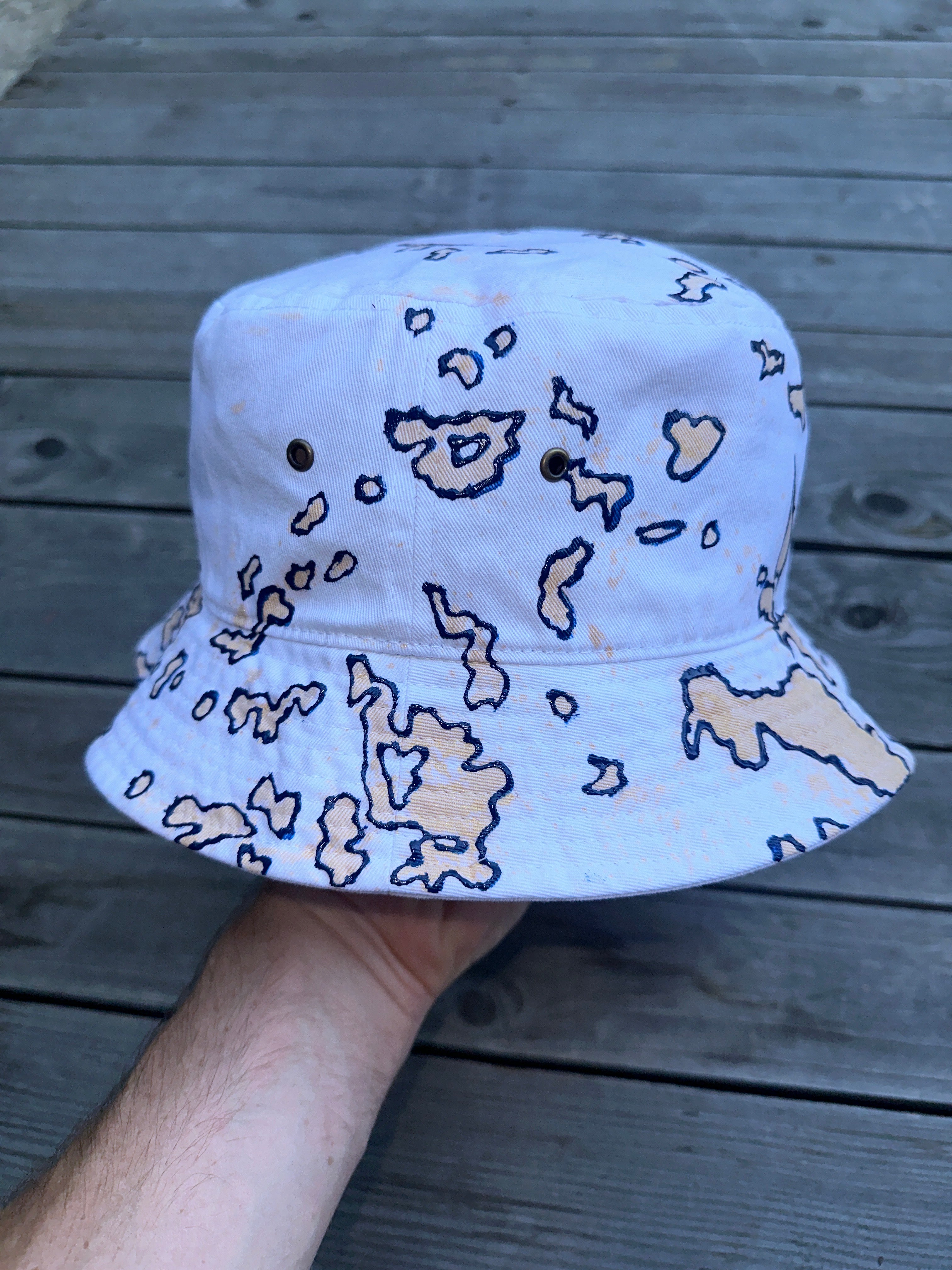 Golden Tide Bucket Hat