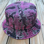 Load image into Gallery viewer, PinkBerry Metallic Denim Bucket Hat
