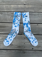 Load image into Gallery viewer, 🌀🦈 Paint Splattered Crew Socks🦈🌀
