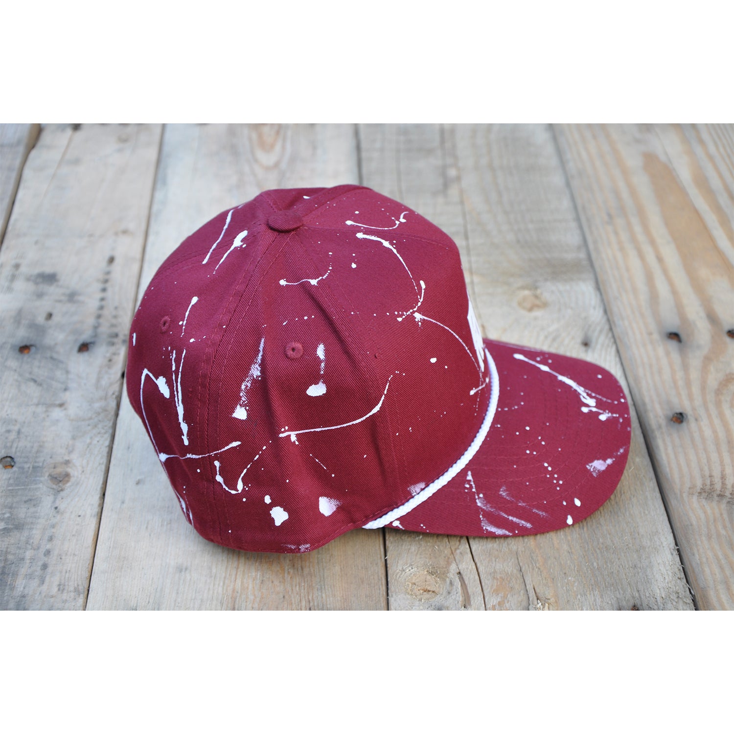 Paint Splattered Rope SnapBack LIMITED EDITION