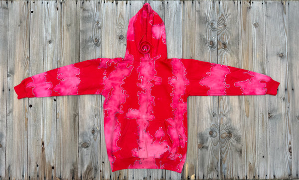 PINKY RED HOODIE whoisdnstyle