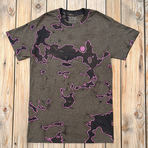 Pink Paint & Bleach T-shirt 01