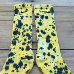 Load image into Gallery viewer, Black &amp; Yellow  Crew Socks
