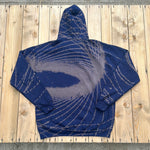 Load image into Gallery viewer, Spirograph Hoodie Navy Blue Large
