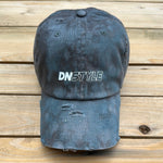 Load image into Gallery viewer, “Raw Denim” Look Distressed Dad Hat
