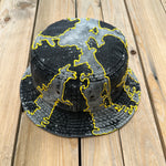 Load image into Gallery viewer, Bumble Bee Denim Bucket Hat
