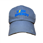 Load image into Gallery viewer, HIGH ENERGY DAD HAT(SCOTLANDBLUE/YELLOW/BLUE)

