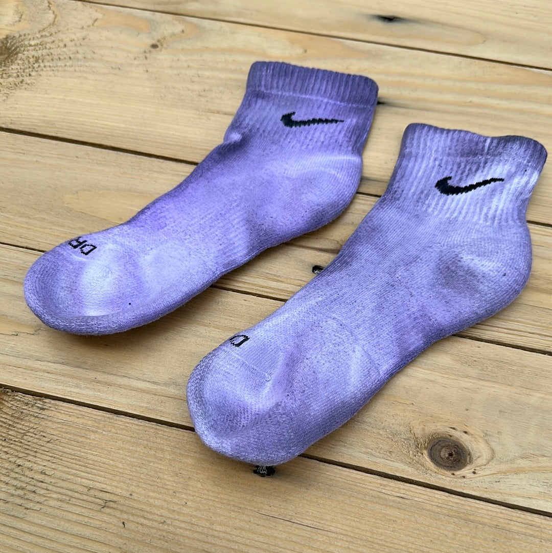 Paint Dyed Ankle Socks
