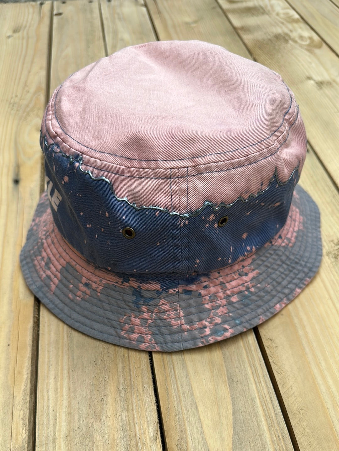 Spillin' Silver Paint Bucket Hat