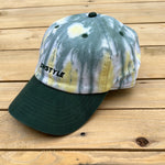 Load image into Gallery viewer, Yellow x Green Tie Dye Dad Hat
