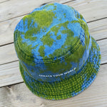 Load image into Gallery viewer, &quot;Create Your World&quot; Denim Bucket Hat L/XL
