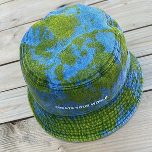 "Create Your World" Denim Bucket Hat L/XL