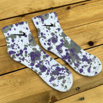 Load image into Gallery viewer, Paint Splattered Ankle Socks

