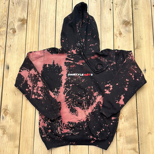 Bleached Hoodie Unisex Small