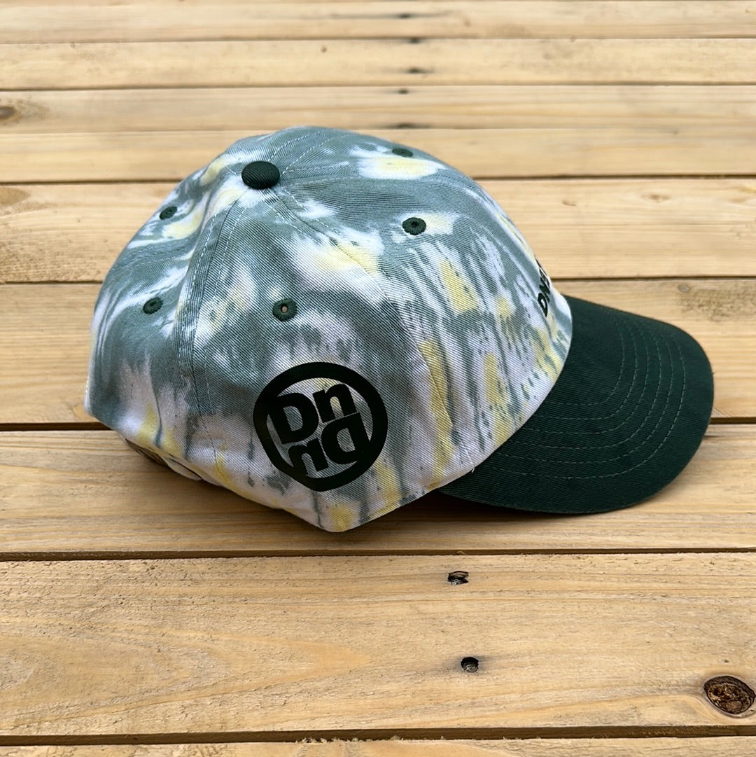 Yellow x Green Tie Dye Dad Hat