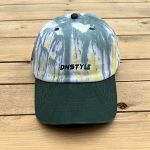 Yellow x Green Tie Dye Dad Hat