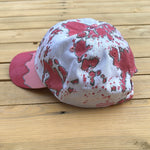 Load image into Gallery viewer, Pink &amp; Gray Paint Splattered Dad Hat
