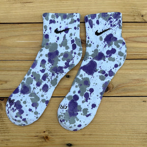 Paint Splattered Ankle Socks